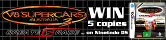 Win 5 Copies of V8 Supercars!