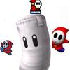 shyguy and sandbag
