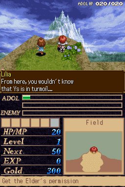Legacy of Ys: Books I & II Screenshots