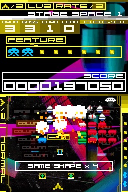 Space Invaders Extreme Flys In Via Ubisoft and Square-Enix